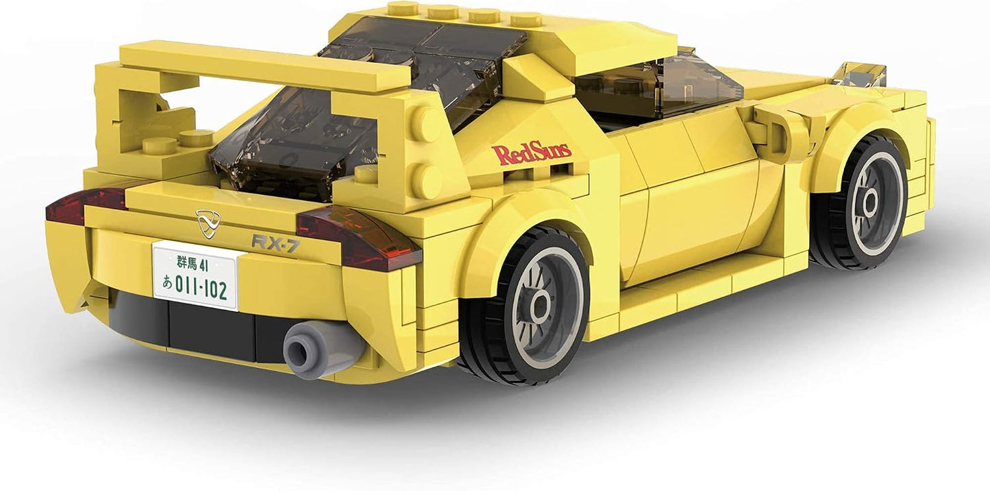 C55013W CaDA  Initial D Mazda FD3S RX-7 scala 1:24  Set Costruzioni Auto