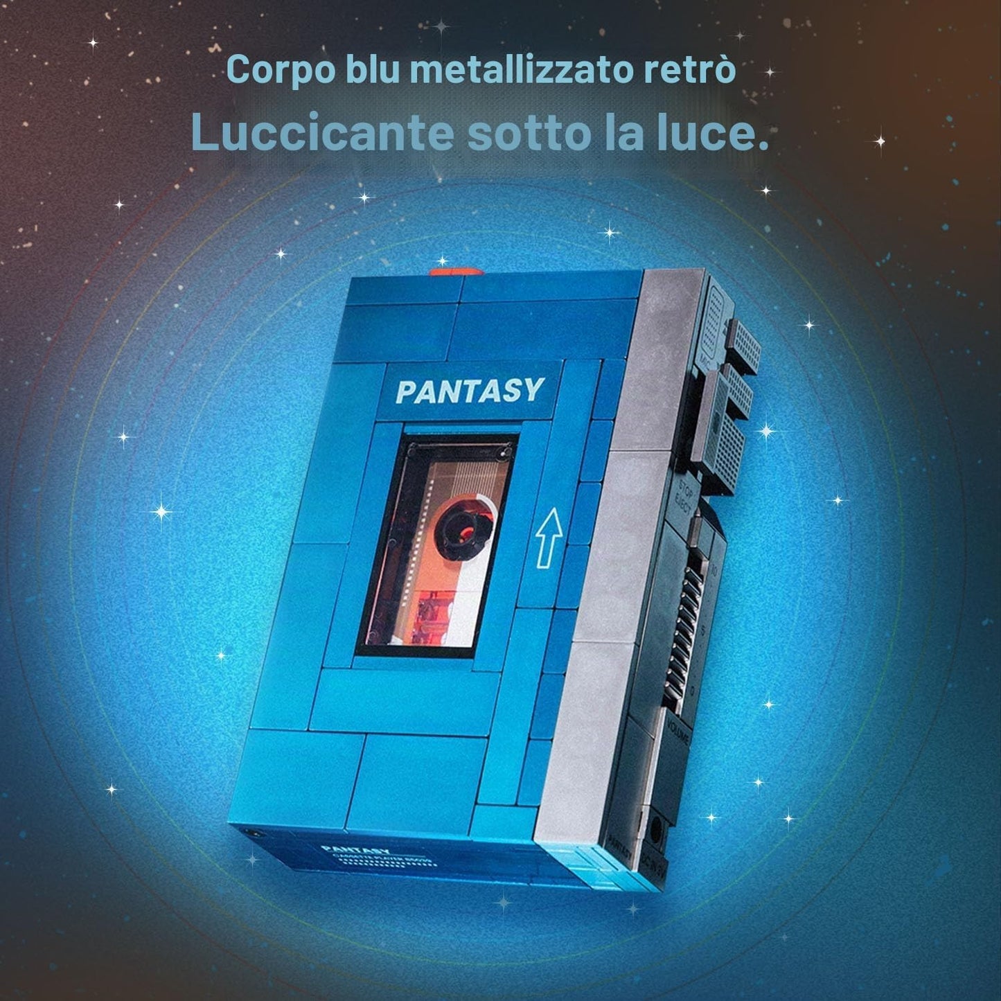 85039 PANTASY set di mattoncini collezione Retrò : Walkman
