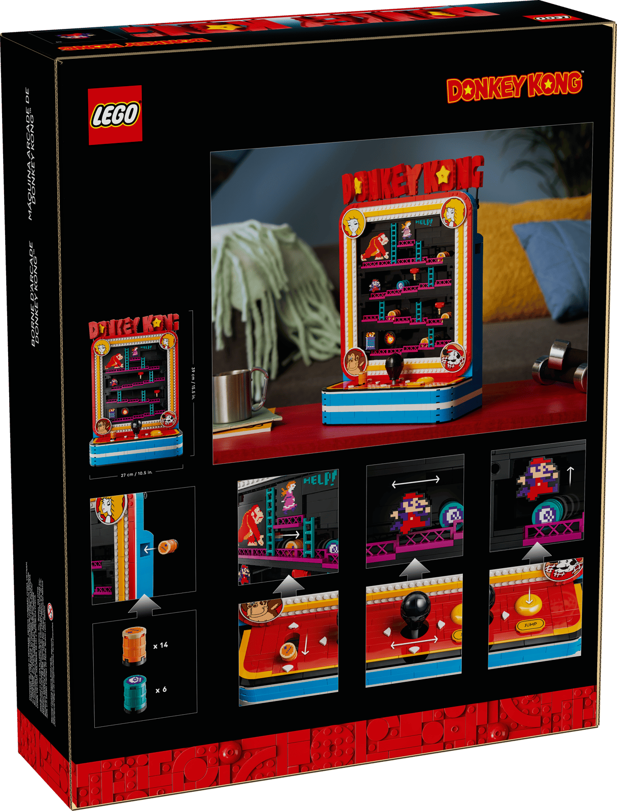 72051 LEGO Super Mario™   Arcade Donkey Kong™