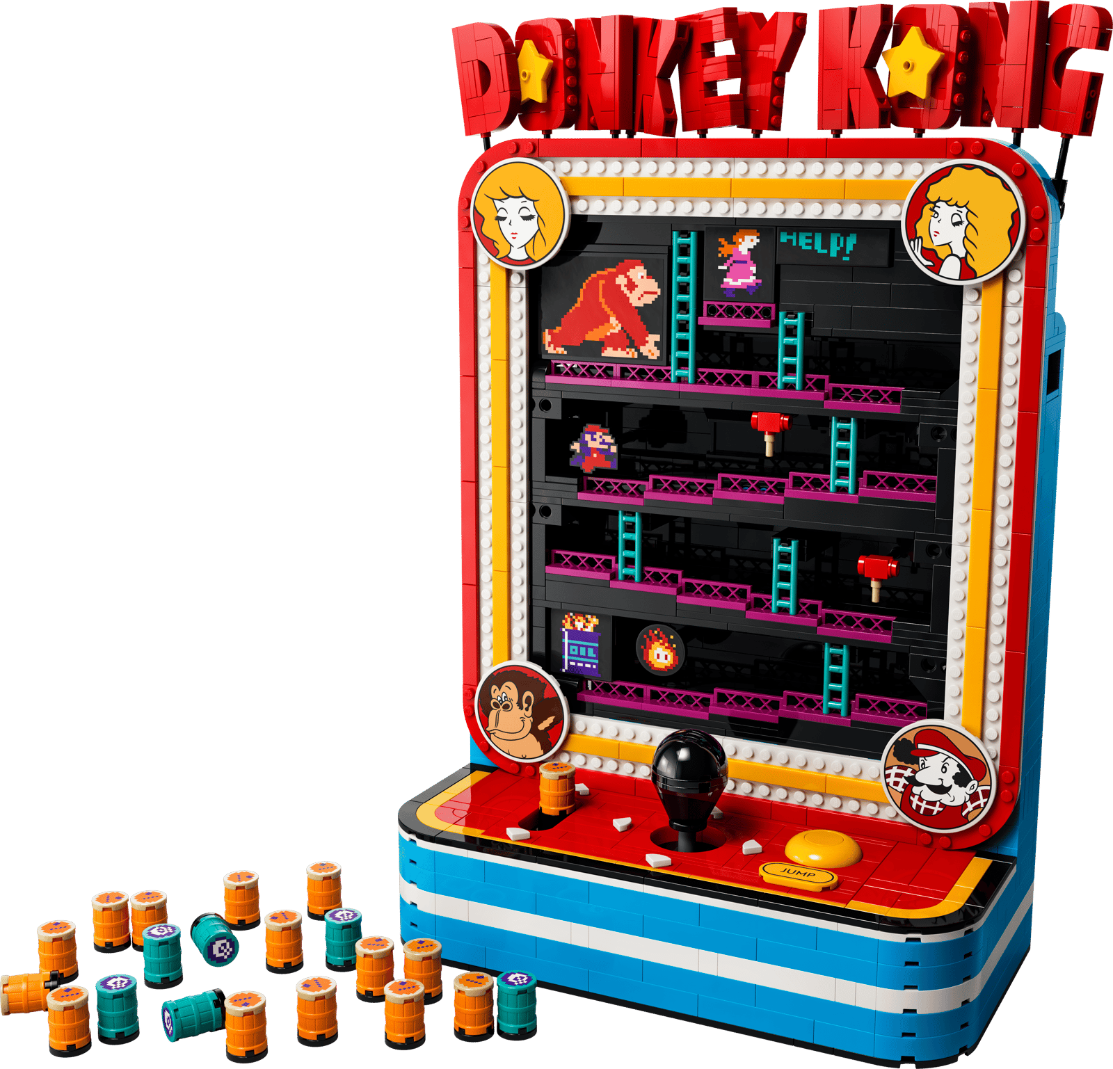 72051 LEGO Super Mario™   Arcade Donkey Kong™