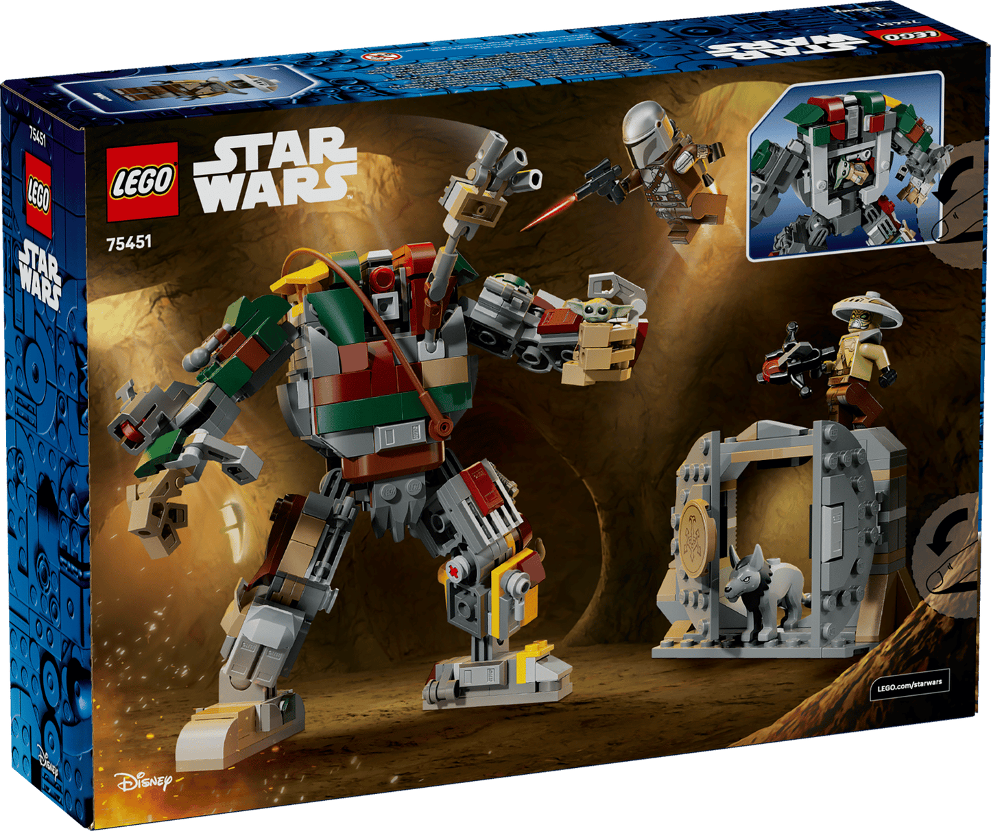 75451 Lego Star Wars TM Resa dei conti con il Droide sentinella al Palazzo di Ja