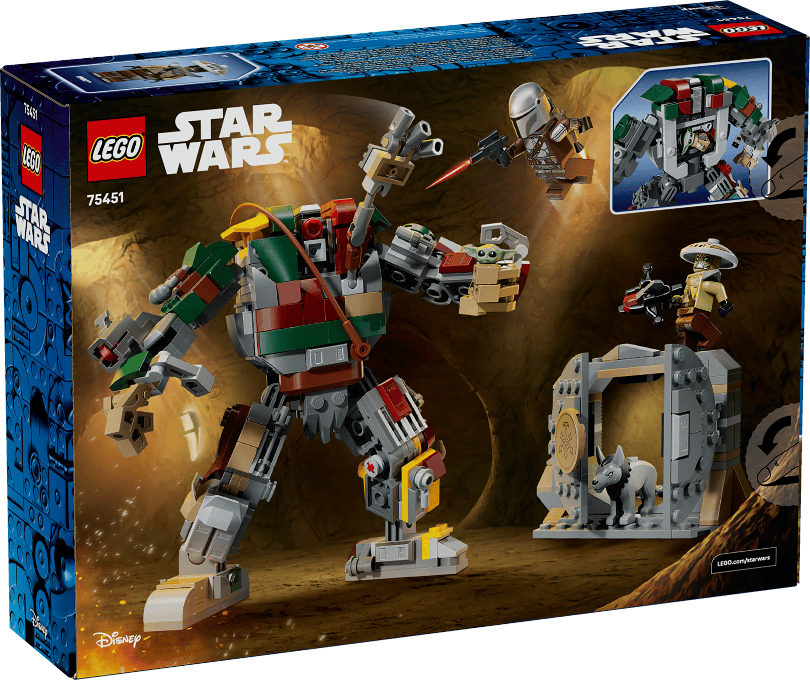 75451 Lego Star Wars TM Resa dei conti con il Droide sentinella al Palazzo di Ja