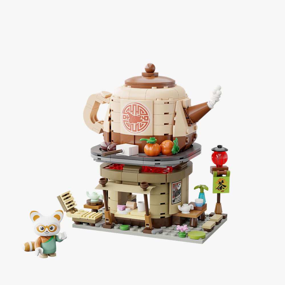 86507 Pantasy Kung Fu Panda Bancarella del Tè di Shifu Set Costruzioni
