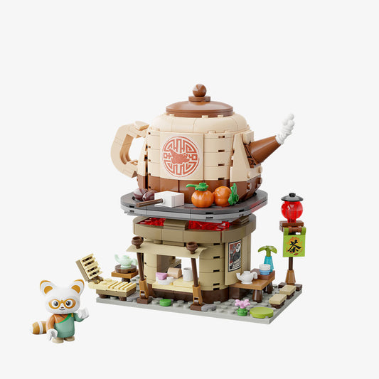 86507 Pantasy Kung Fu Panda Bancarella del Tè di Shifu Set Costruzioni