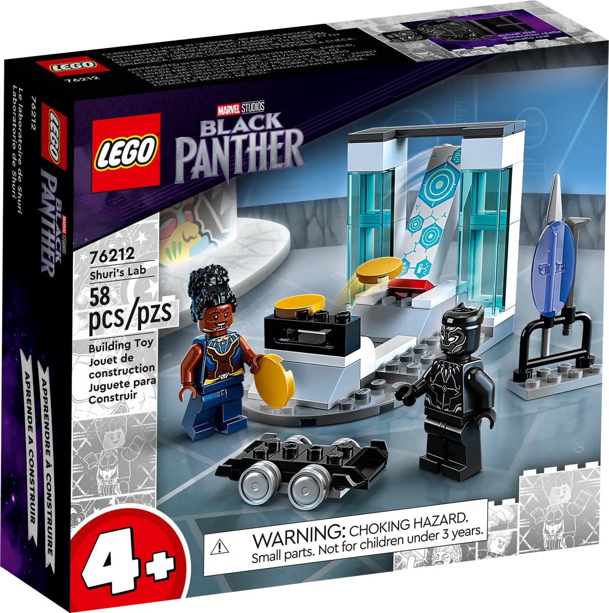 76212 LEGO® Marvel superheroes - IL LABORATORIO DI SHURI MARVEL