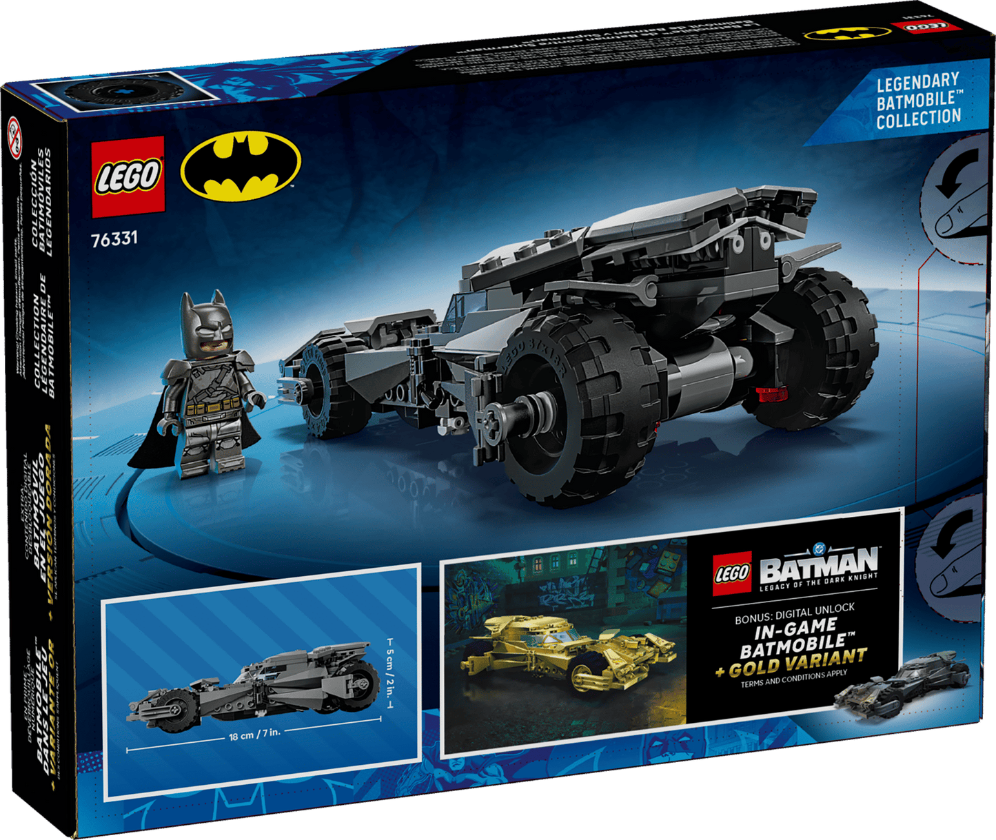 76331 Lego DC Super Heroes Batman v Superman Batmobile