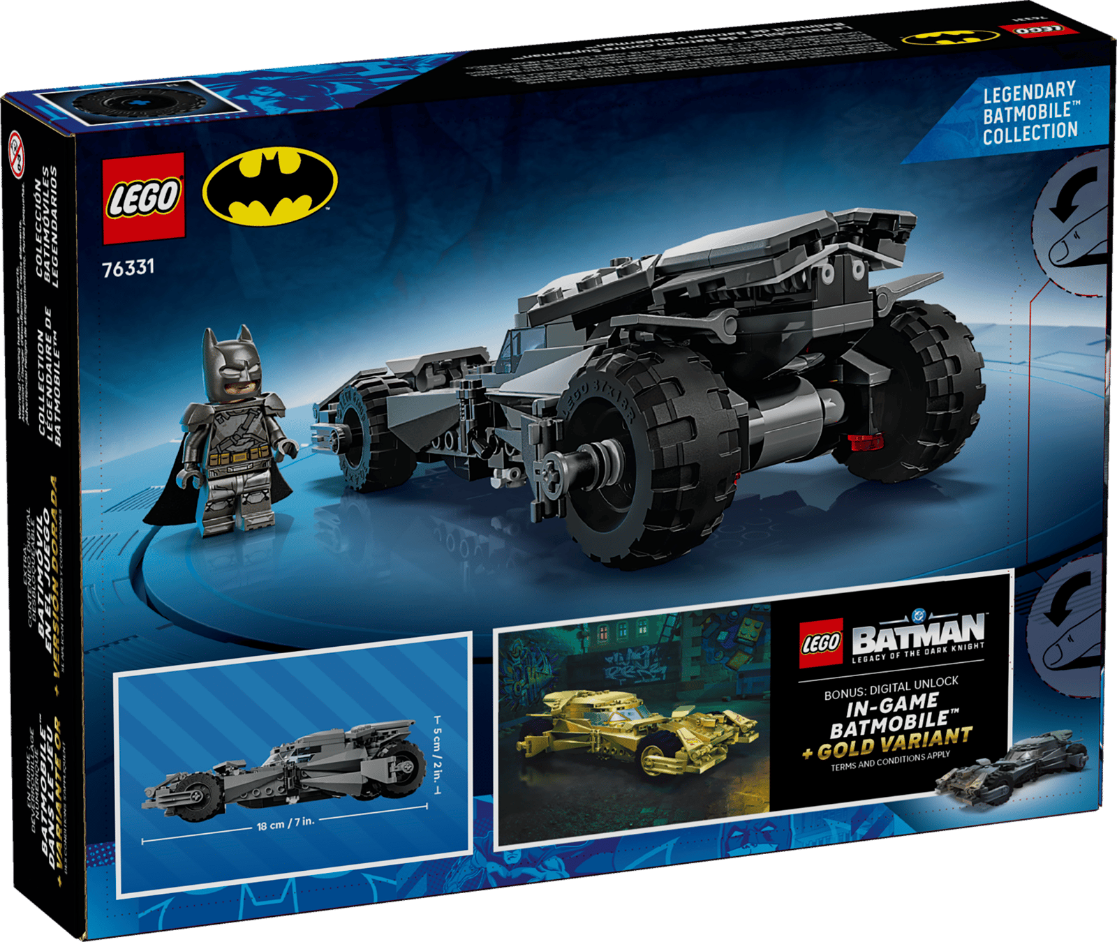 76331 Lego DC Super Heroes Batman v Superman Batmobile