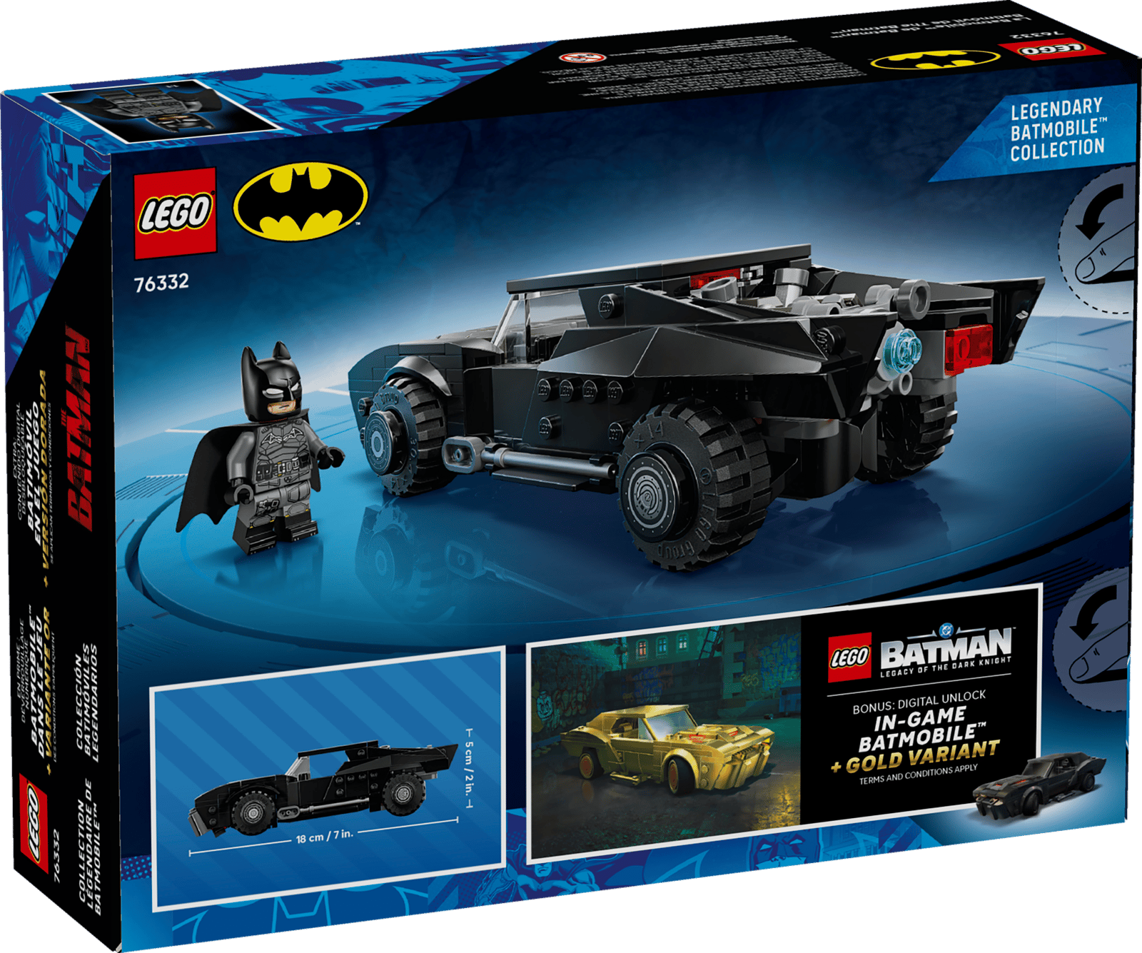 76332 Lego DC Super Heroes  Batmobile di Batman