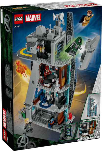 76352 Lego Marvel Avengers: Doomsday Nuova torre degli Avengers