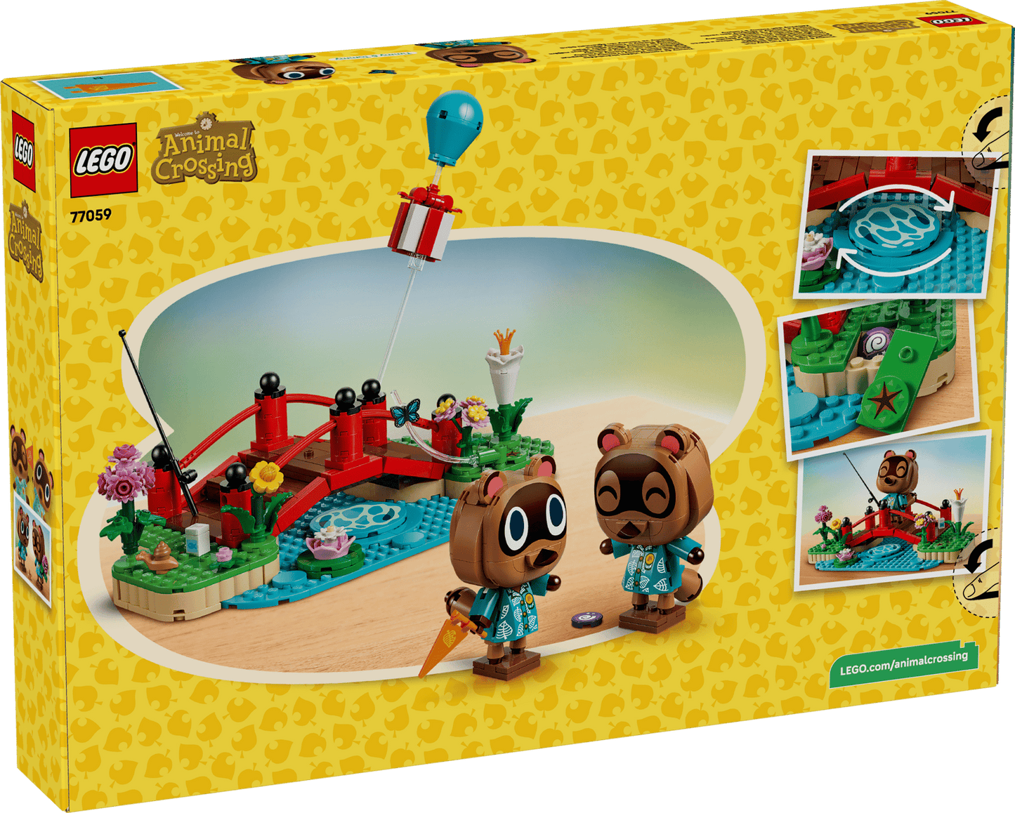 77059 Lego Animal Crossing Una giornata all'aria aperta per Mirco e Marco