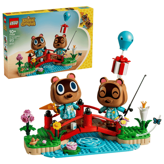 77059 Lego Animal Crossing Una giornata all'aria aperta per Mirco e Marco