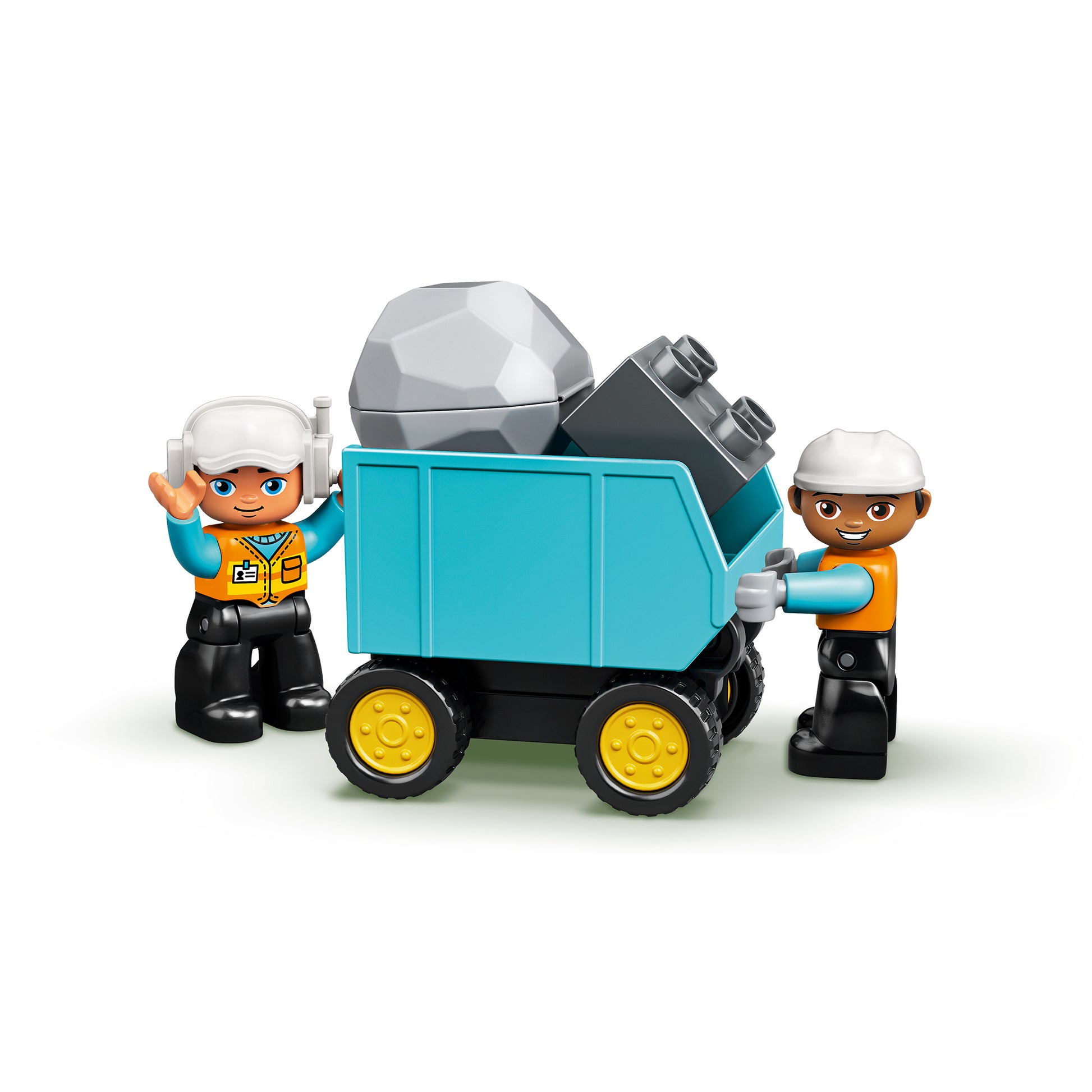 10931 LEGO Duplo - Camion e scavatrice cingolata