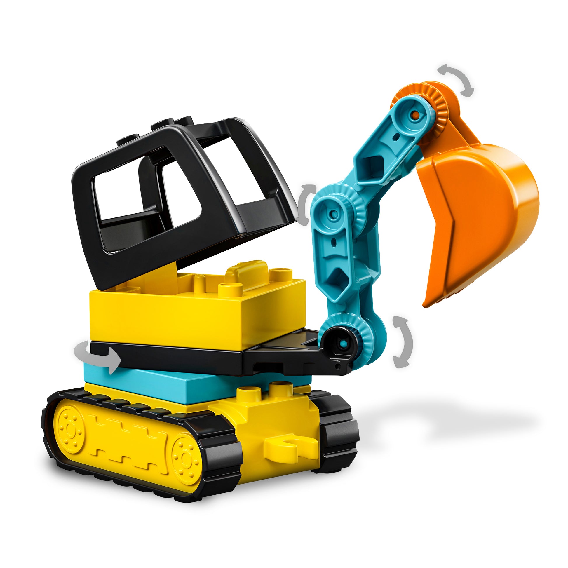 10931 LEGO Duplo - Camion e scavatrice cingolata