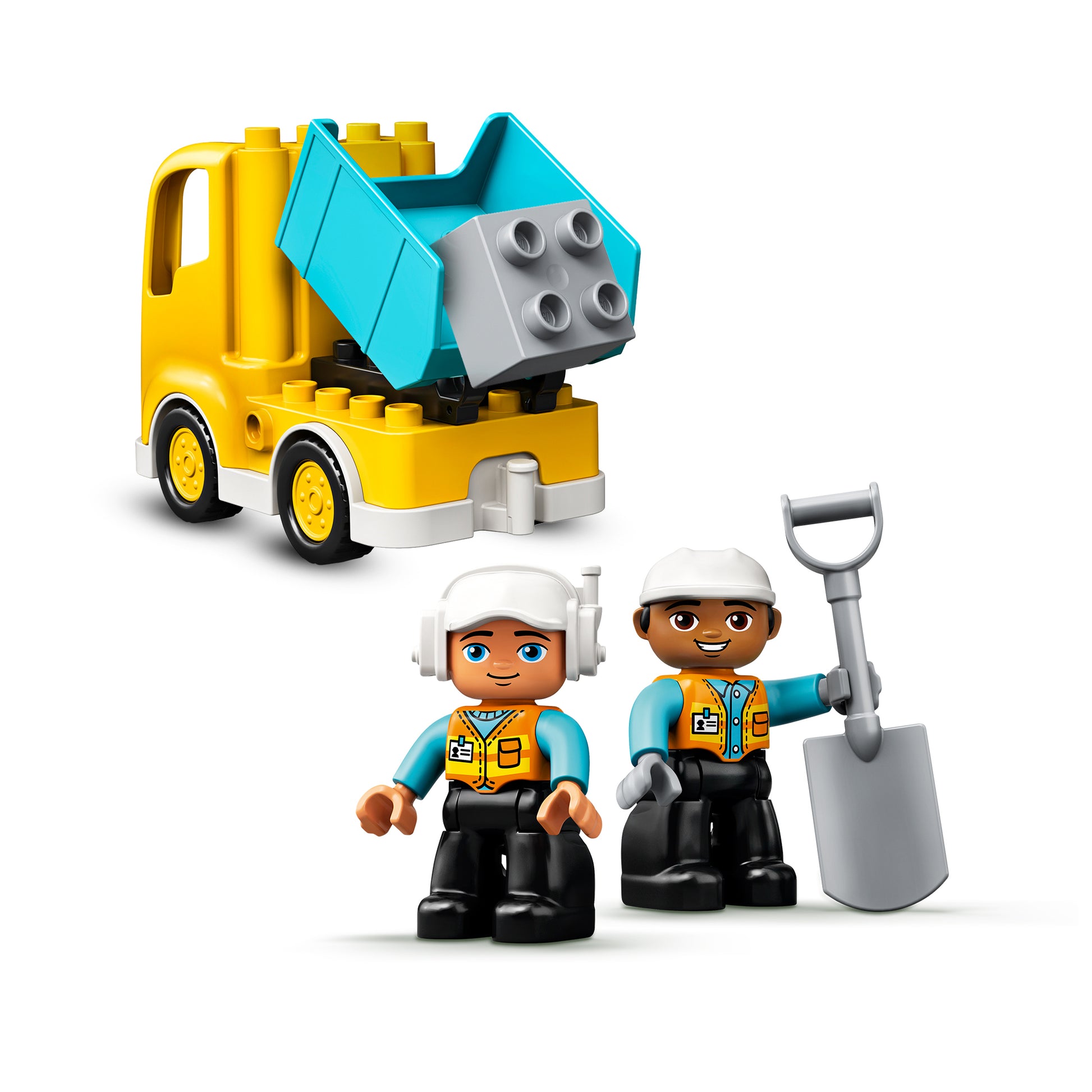 10931 LEGO Duplo - Camion e scavatrice cingolata