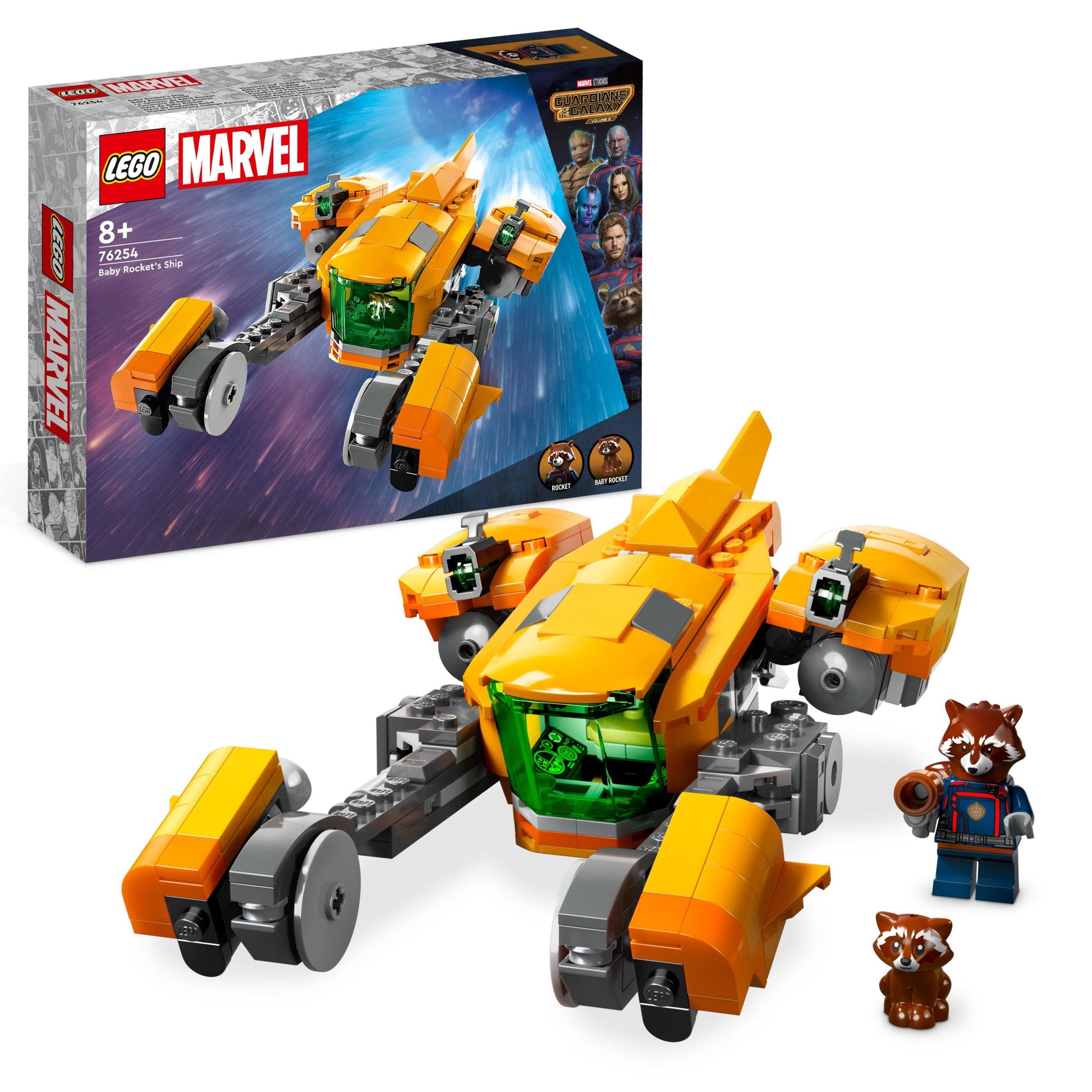 76254 LEGO Marvel- Astronave di Baby Rocket