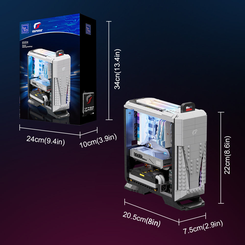 85004 PANTASY set di mattoncini collezione Retrò : iGame Ganing Desktop