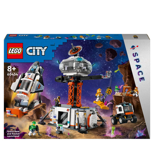 60434 LEGO City Space - Base spaziale e piattaforma di lancio