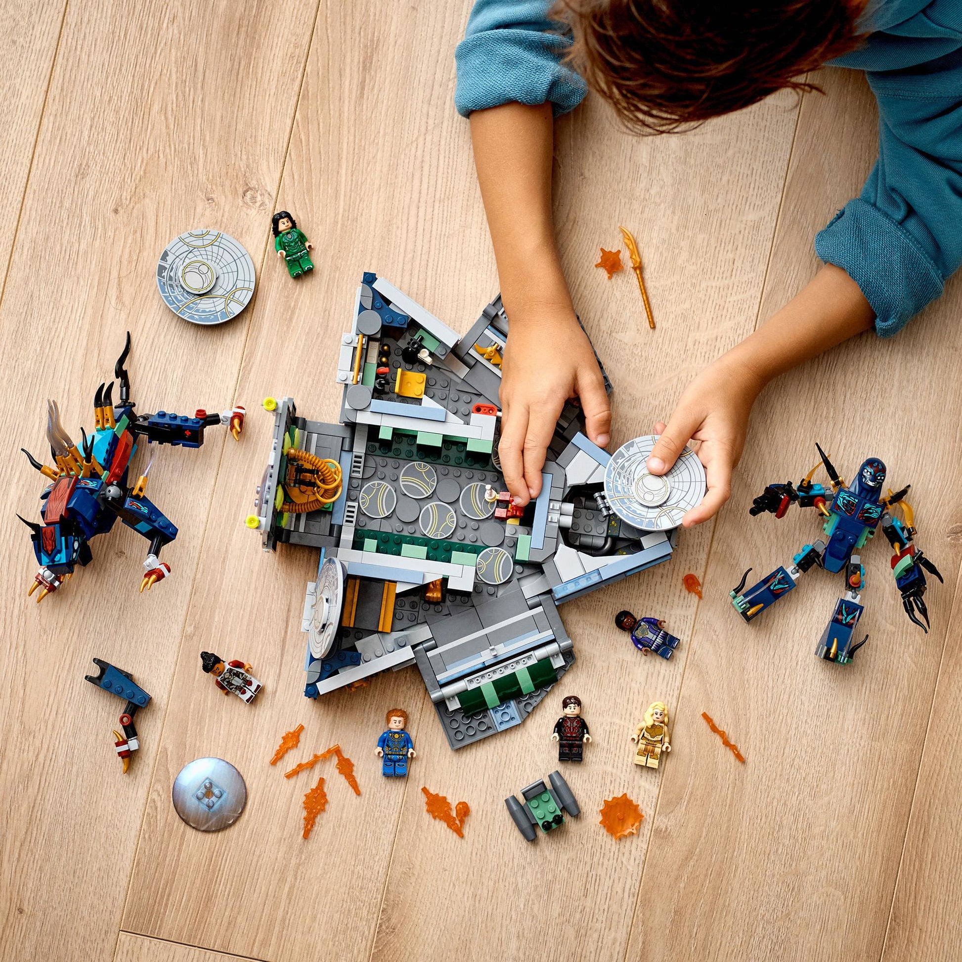 76156 LEGO® Super Heroes Marvels - ETERNALS Ascesa di Domo