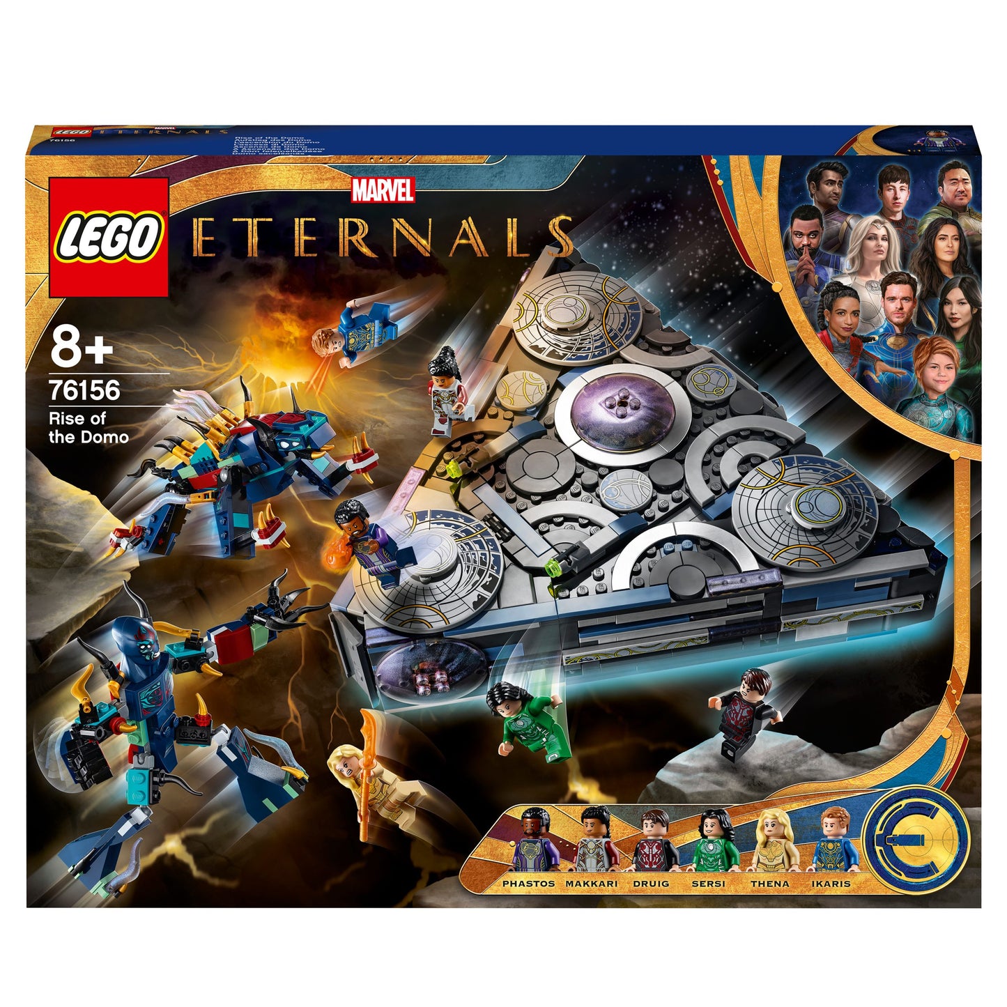 76156 LEGO® Super Heroes Marvels - ETERNALS Ascesa di Domo