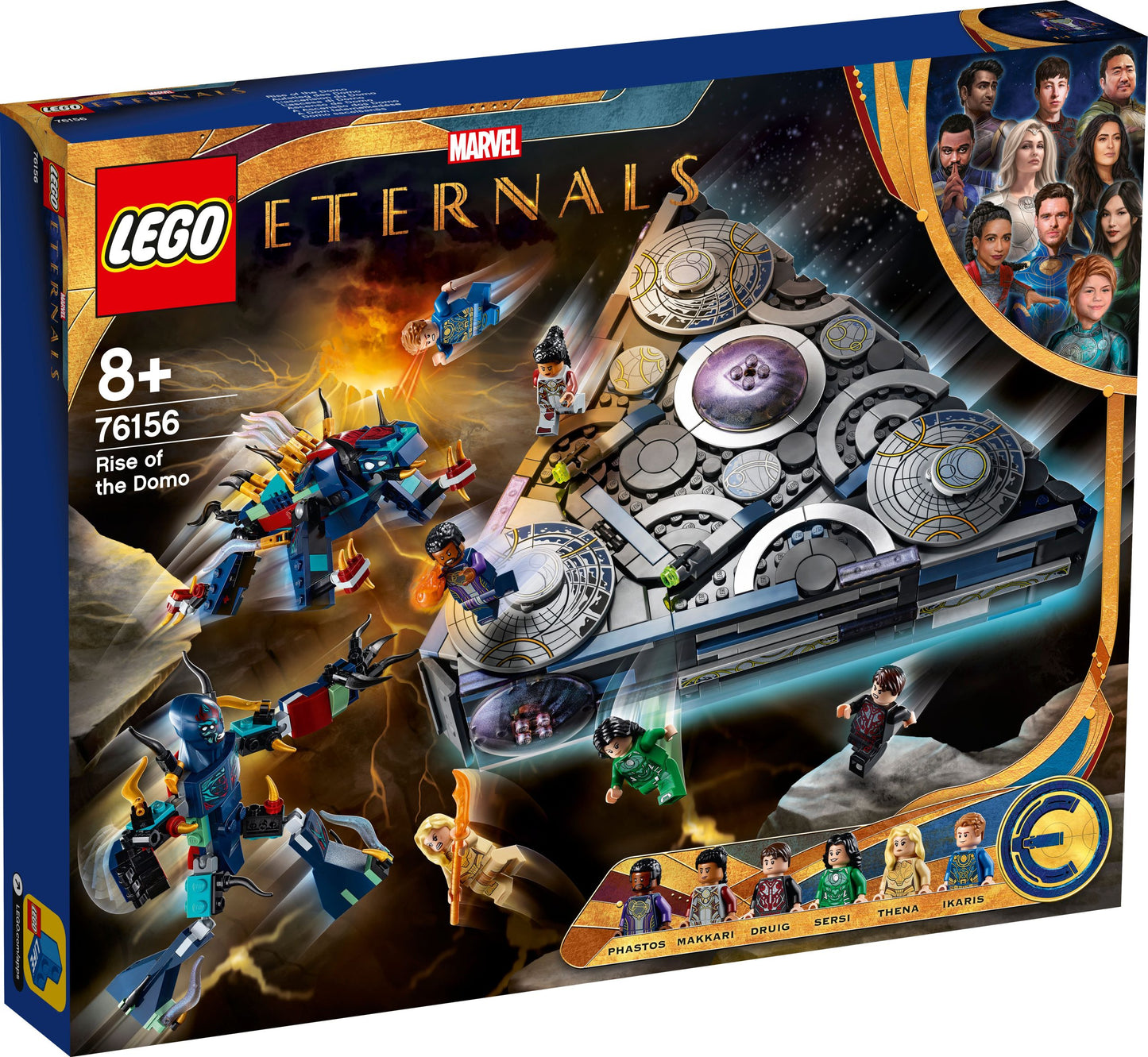 76156 LEGO® Super Heroes Marvels - ETERNALS Ascesa di Domo