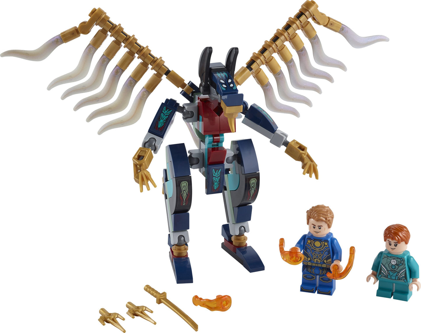 76145 LEGO  Marvel superheroes - Assalto aereo degli Eternals