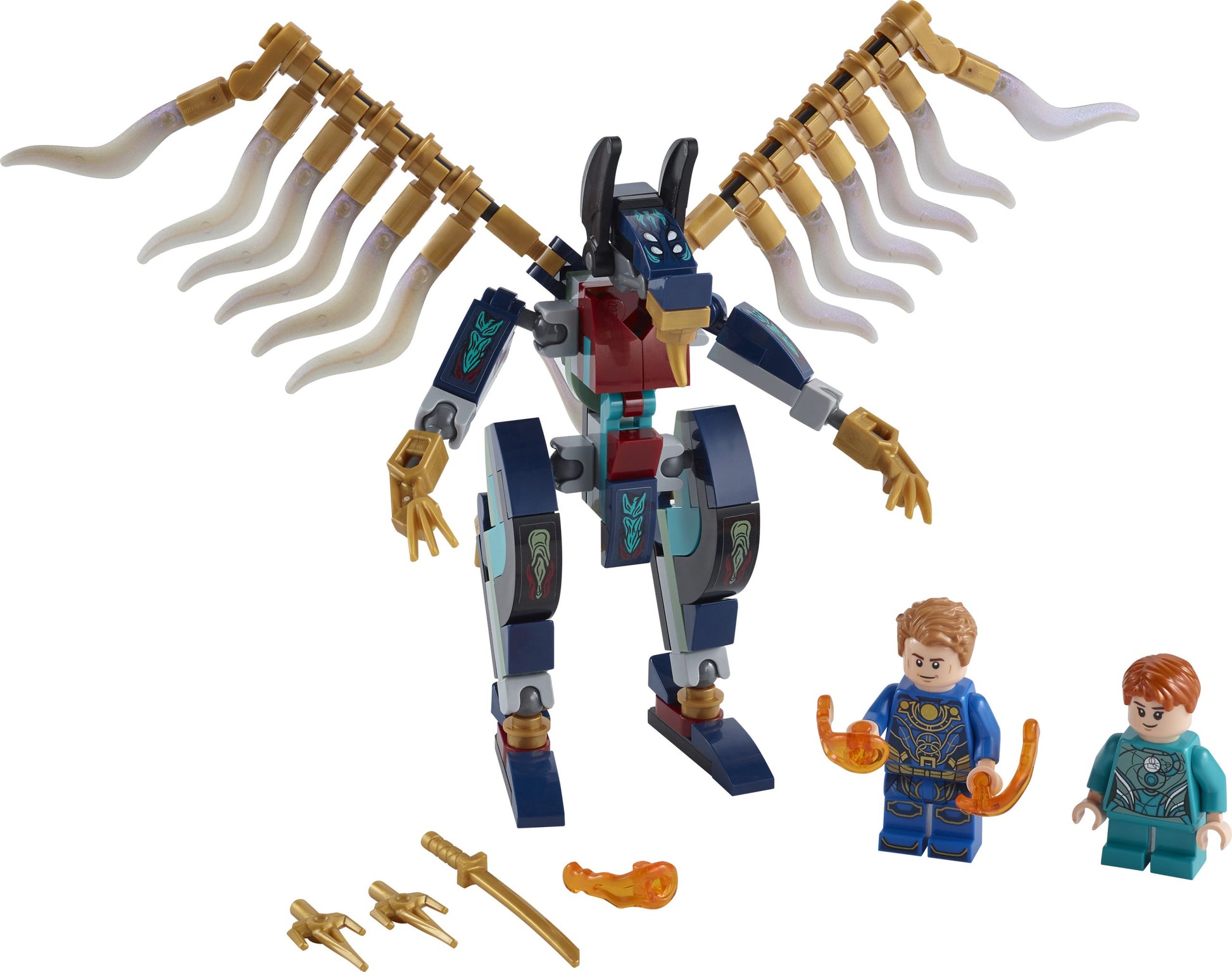 76145 LEGO  Marvel superheroes - Assalto aereo degli Eternals
