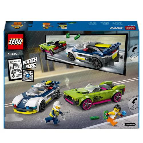 60415 LEGO City Police Inseguimento della macchina da corsa