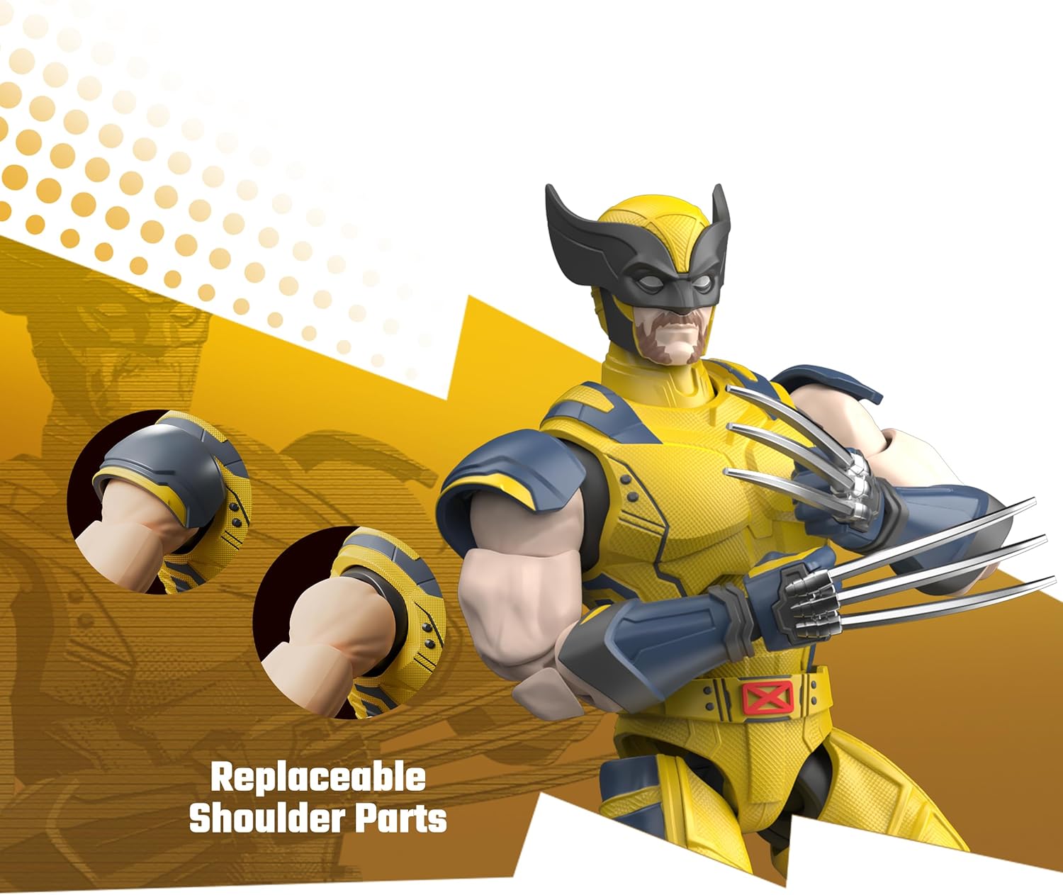 81117 Blokees Marvel Studios Wolverine Wolverine Figure Premium Assembabile