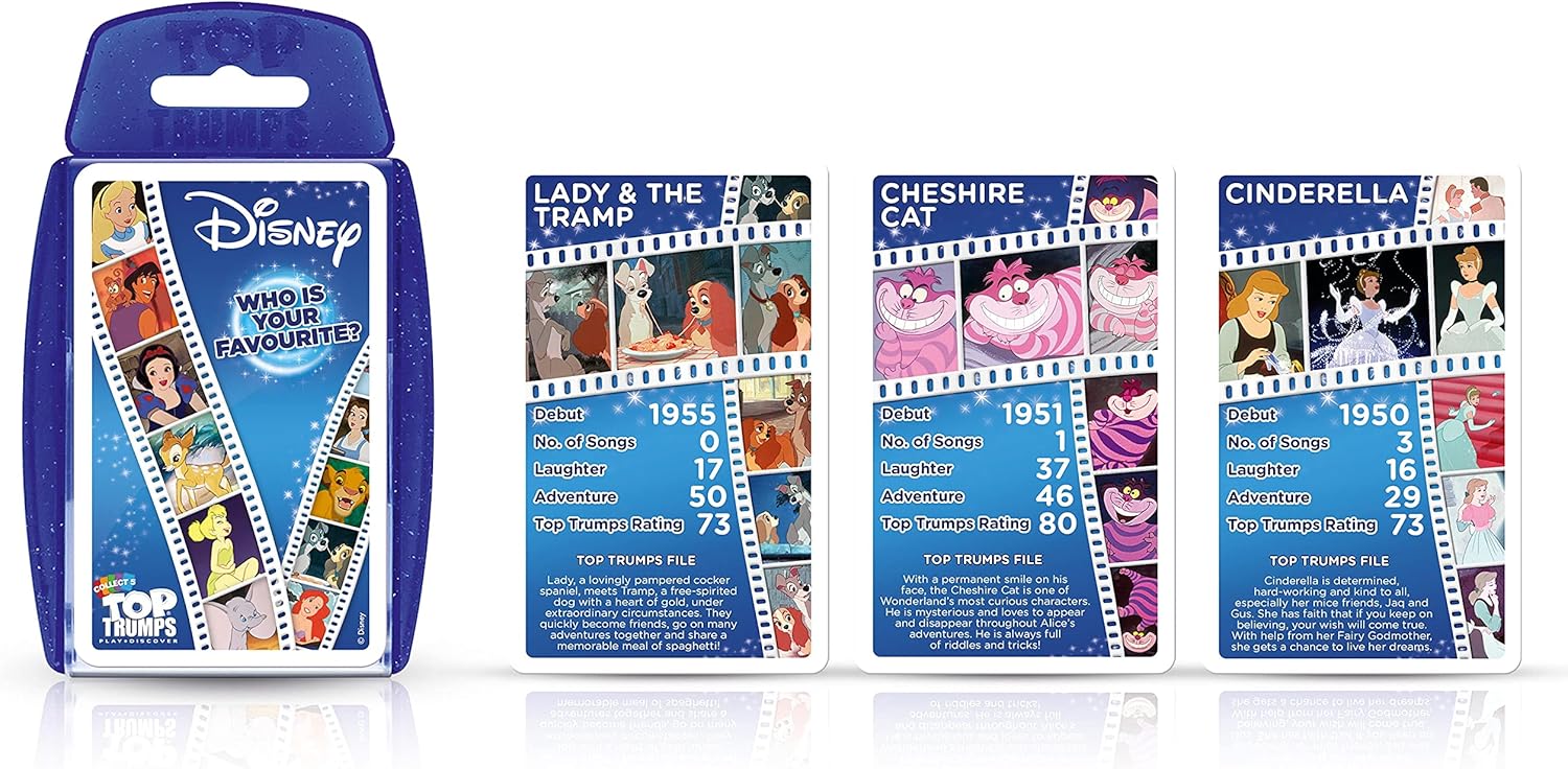 000703 - TOP TRUMPS - CLASSICI DISNEY