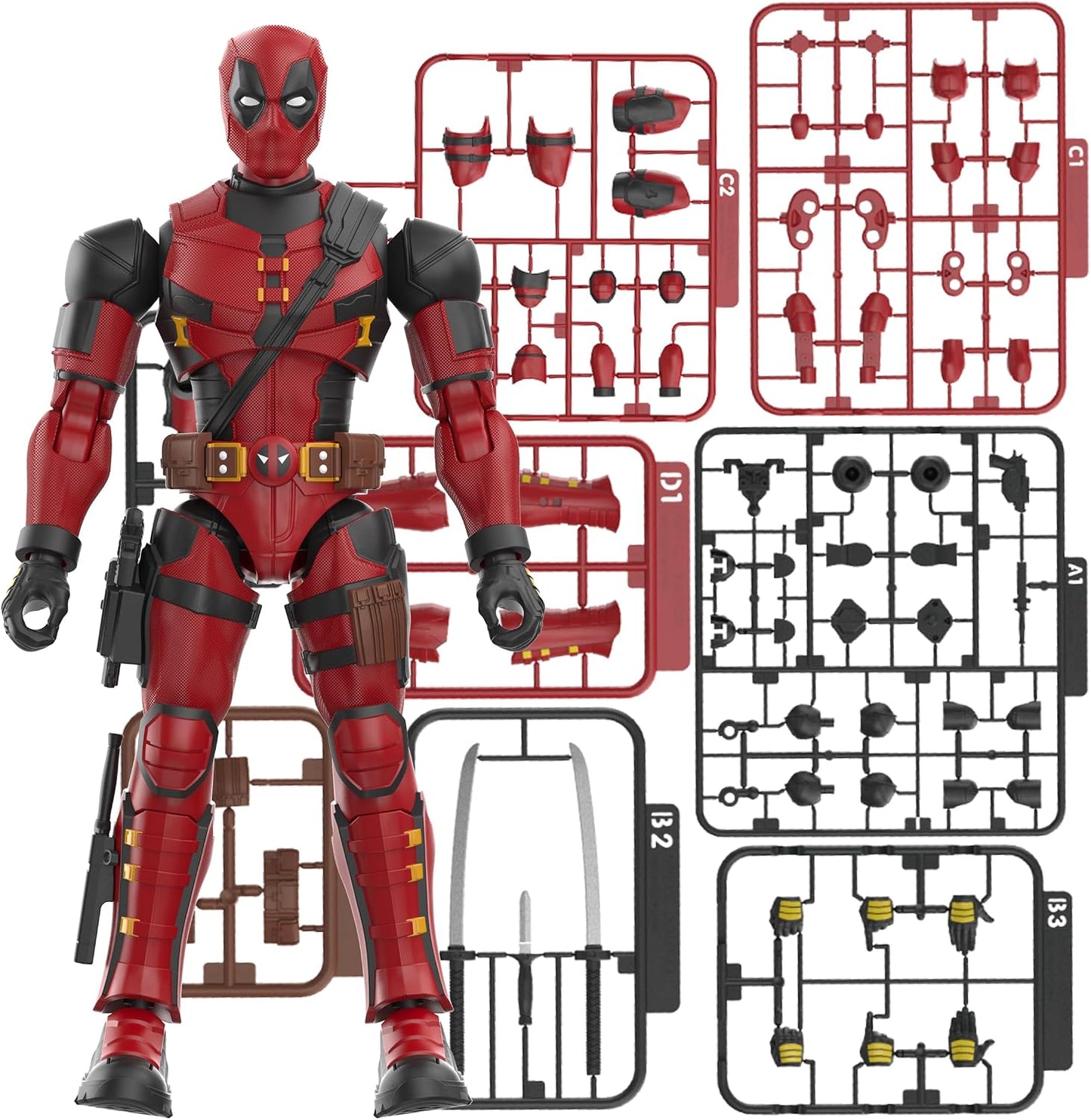 81116 Blokees Marvel Studios Deadpool Figure Premium Assemblabile