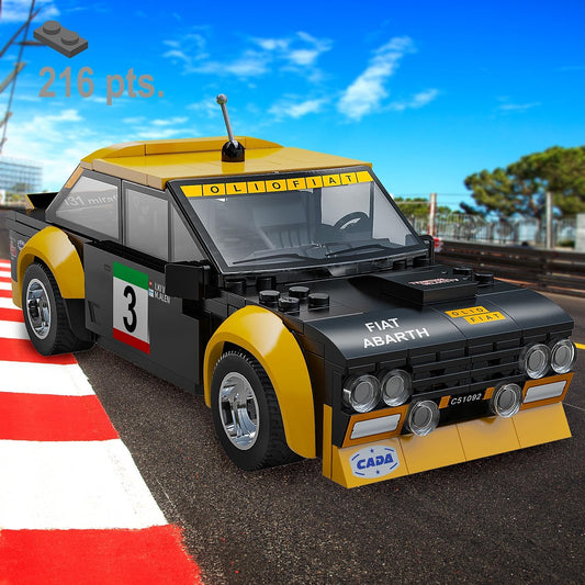 Cada Fiat Abarth 131  Set Costruzioni da collezione radiocomandata 254 Pezzi