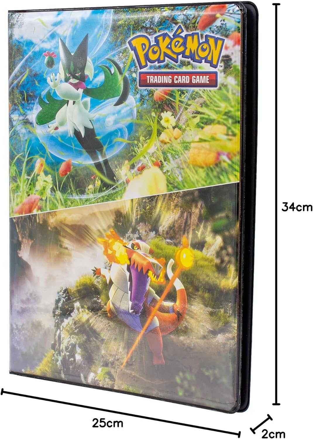 UP16068 ULTRA-PRO Album 9 Tasche Portfolio Pokemon Scarlatto - Violetto