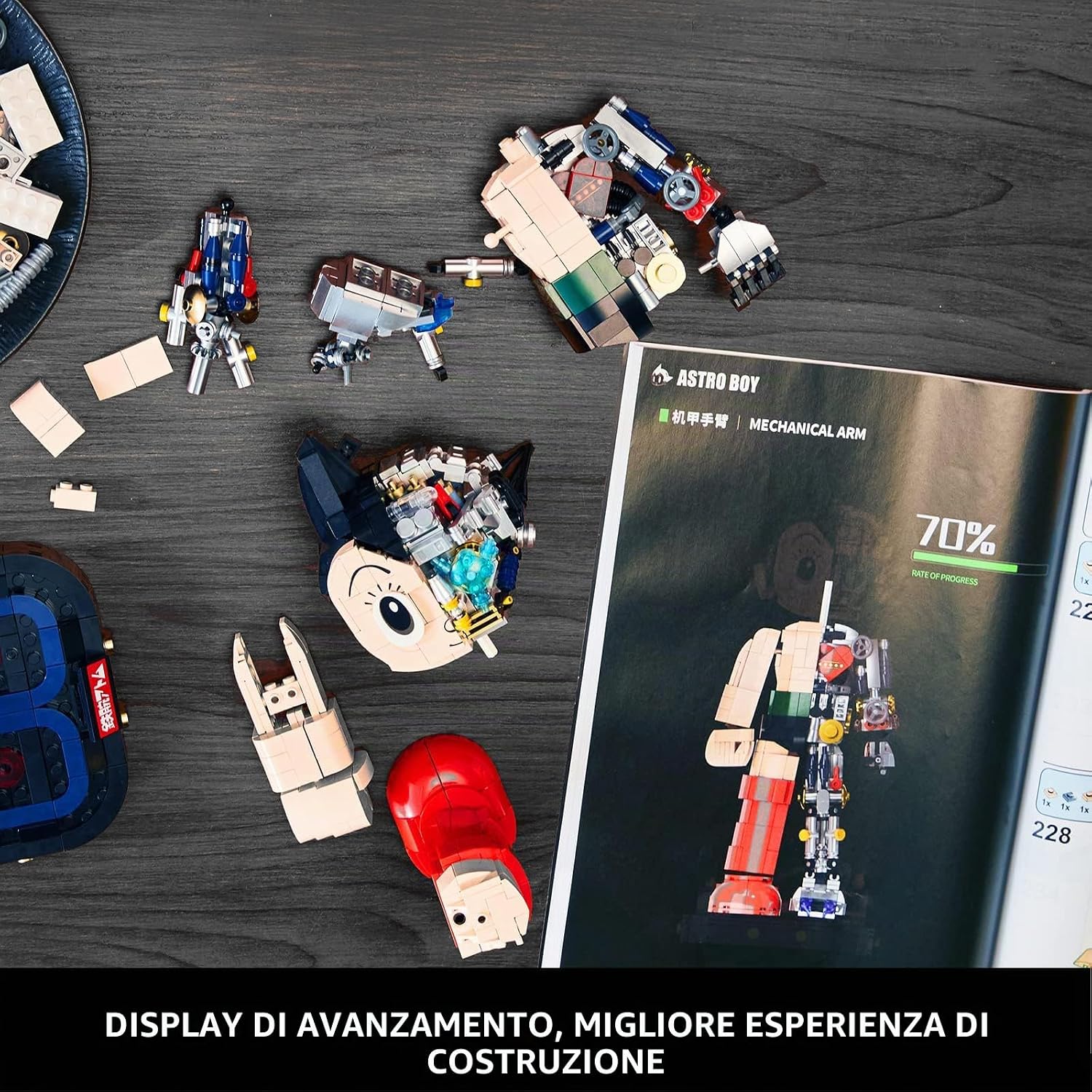 86203 PANTASY set di mattoncini collezione Astro Boy: Astro Boy Mechanical Clear