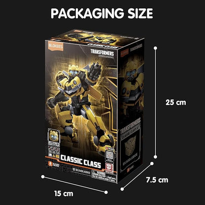 Blokees Transformers Bumblebee Classic Class Figure Premium Assemblabile