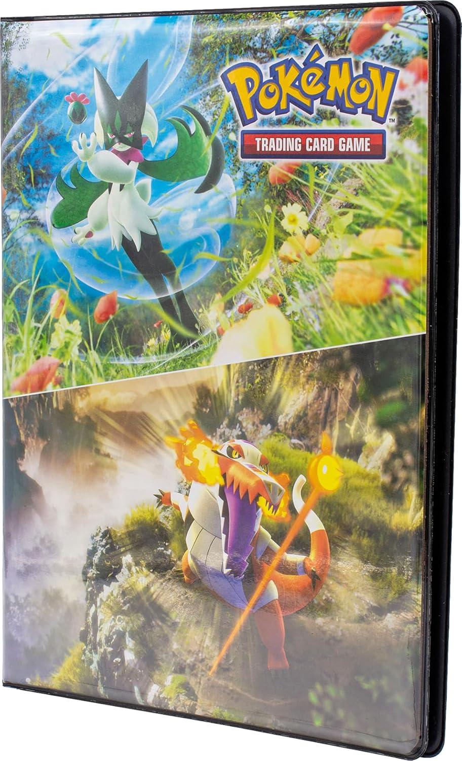 UP16068 ULTRA-PRO Album 9 Tasche Portfolio Pokemon Scarlatto - Violetto