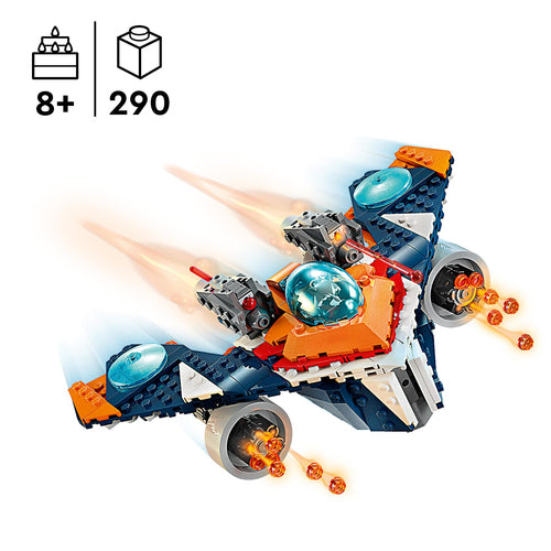 76278 LEGO Super Heroes Marvel Warbird di Rocket vs. Ronan -Marvel-4