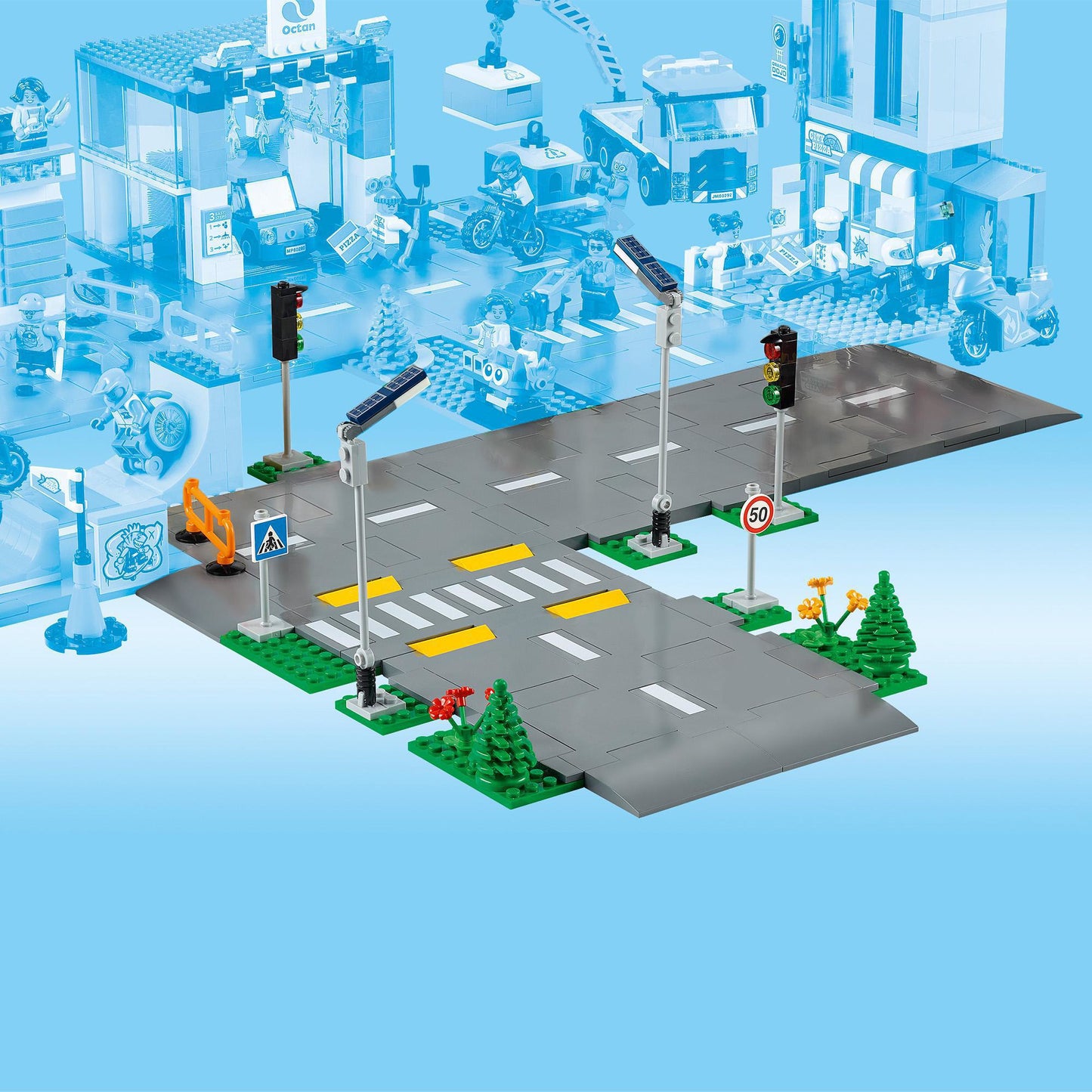 60304 LEGO® city  - Piattaforme stradali