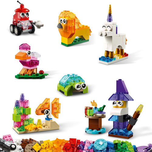 11013 LEGO® Classic - Mattoncini trasparenti creativi