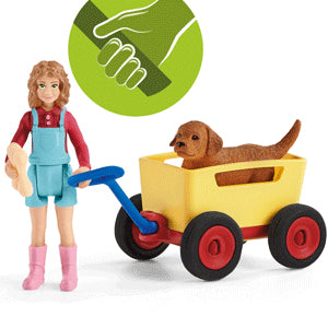 42543 Schleich-s - Farm world TRASPORTINO PER CANI