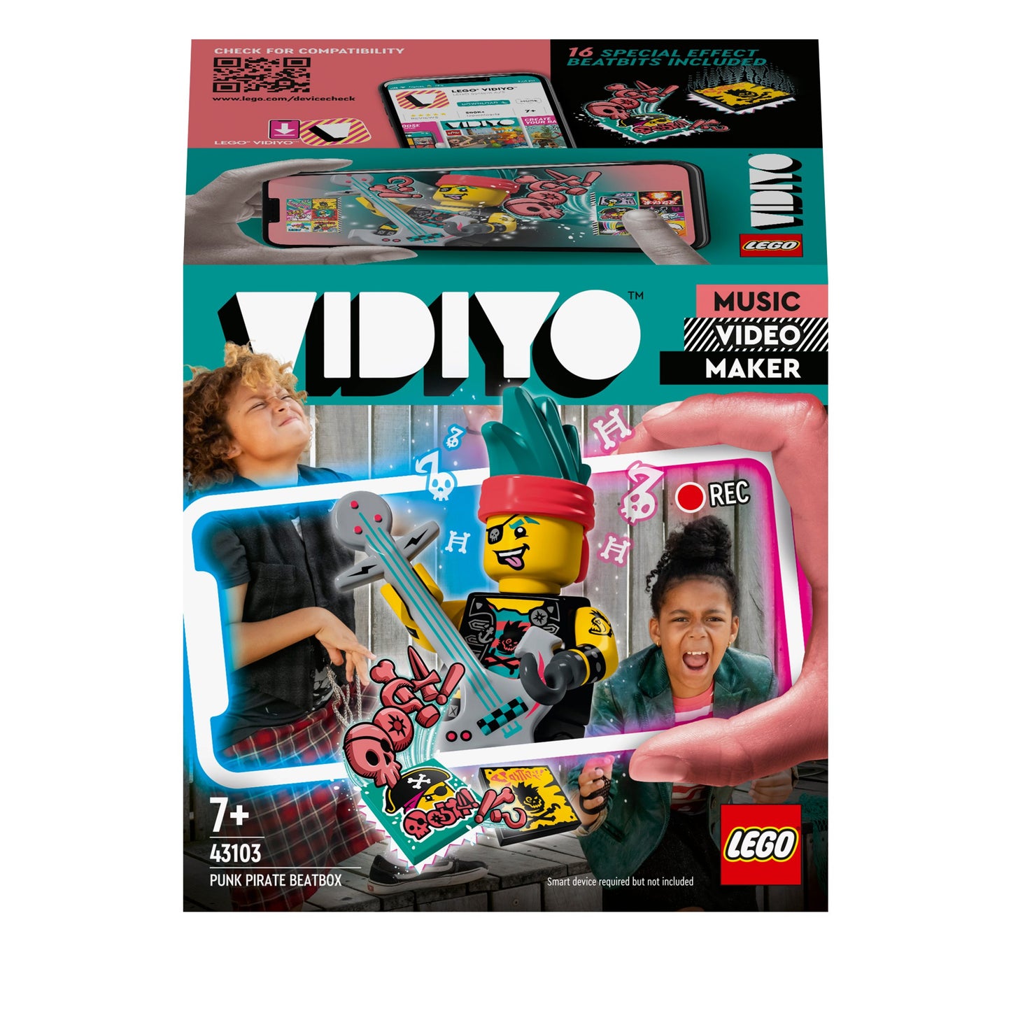 43103 LEGO® Ideas -Vidiyo  Punk Pirate BeatBox