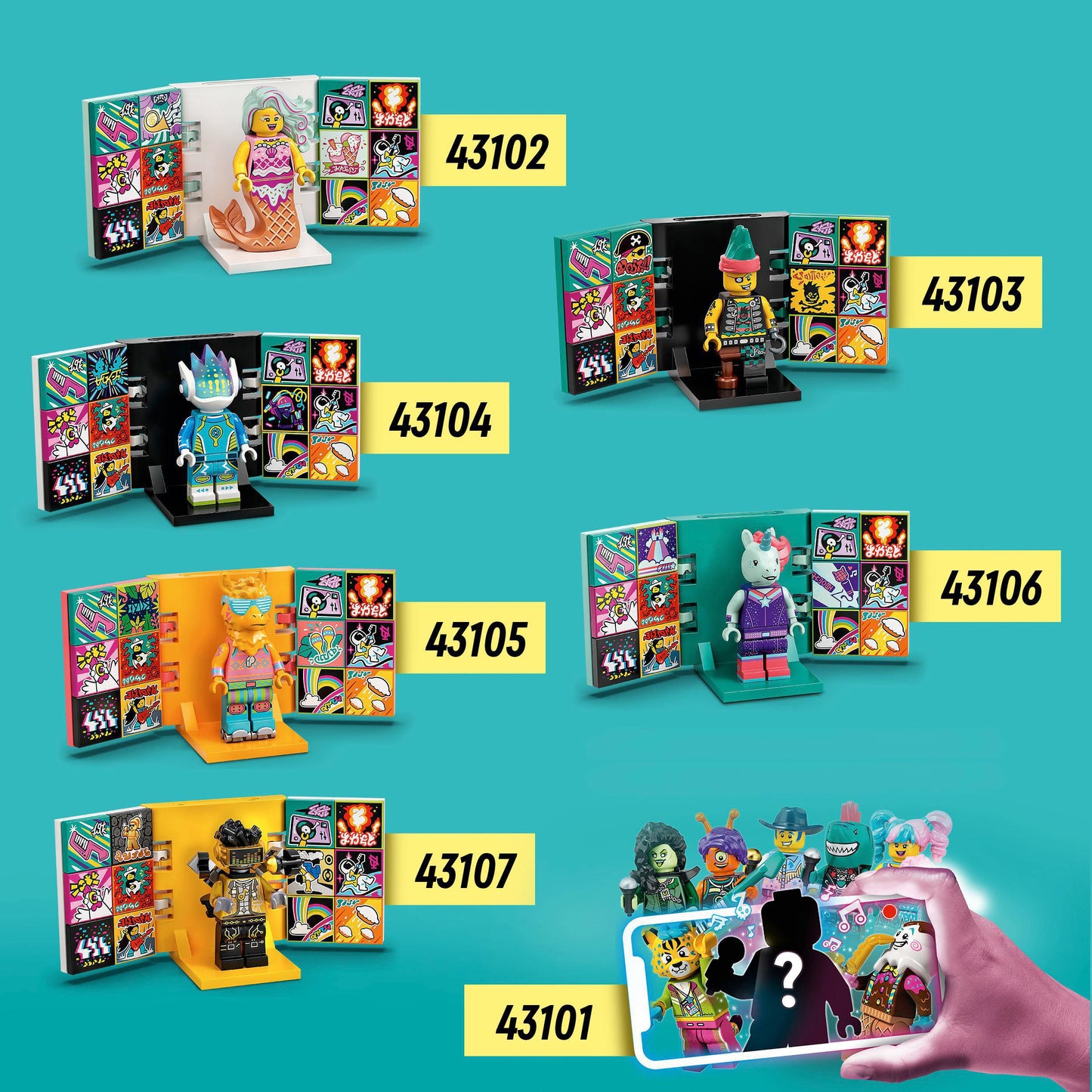 43103 LEGO® Ideas -Vidiyo  Punk Pirate BeatBox