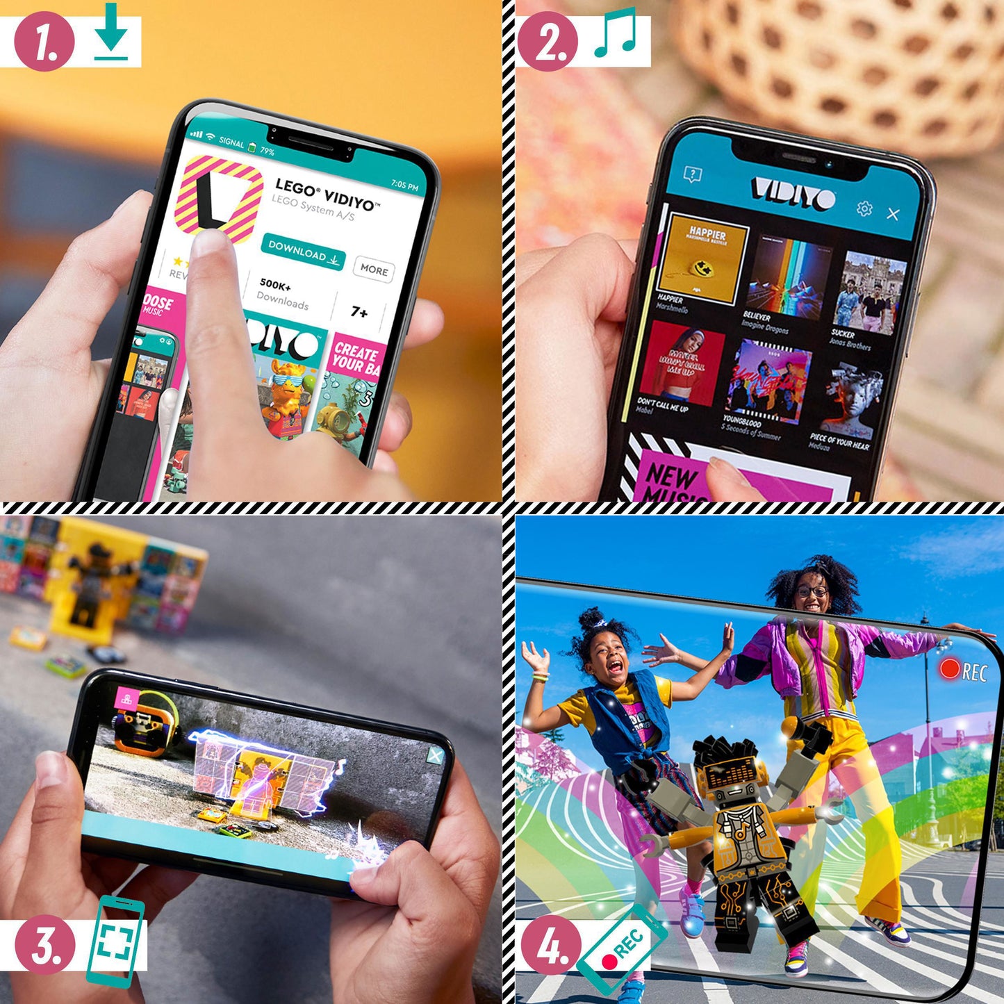 43107 LEGO® Ideas -Vidiyo  HipHop Robot BeatBox