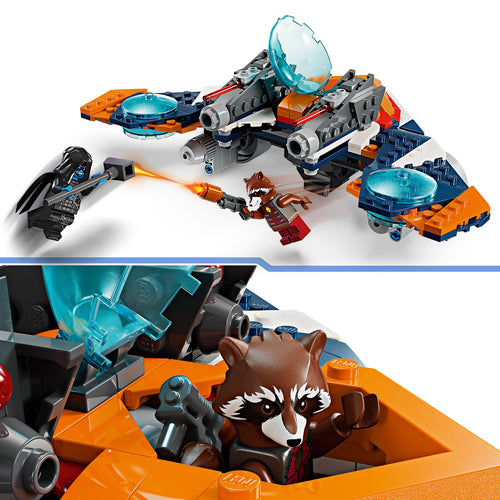 76278 LEGO Super Heroes Marvel Warbird di Rocket vs. Ronan -Marvel-4