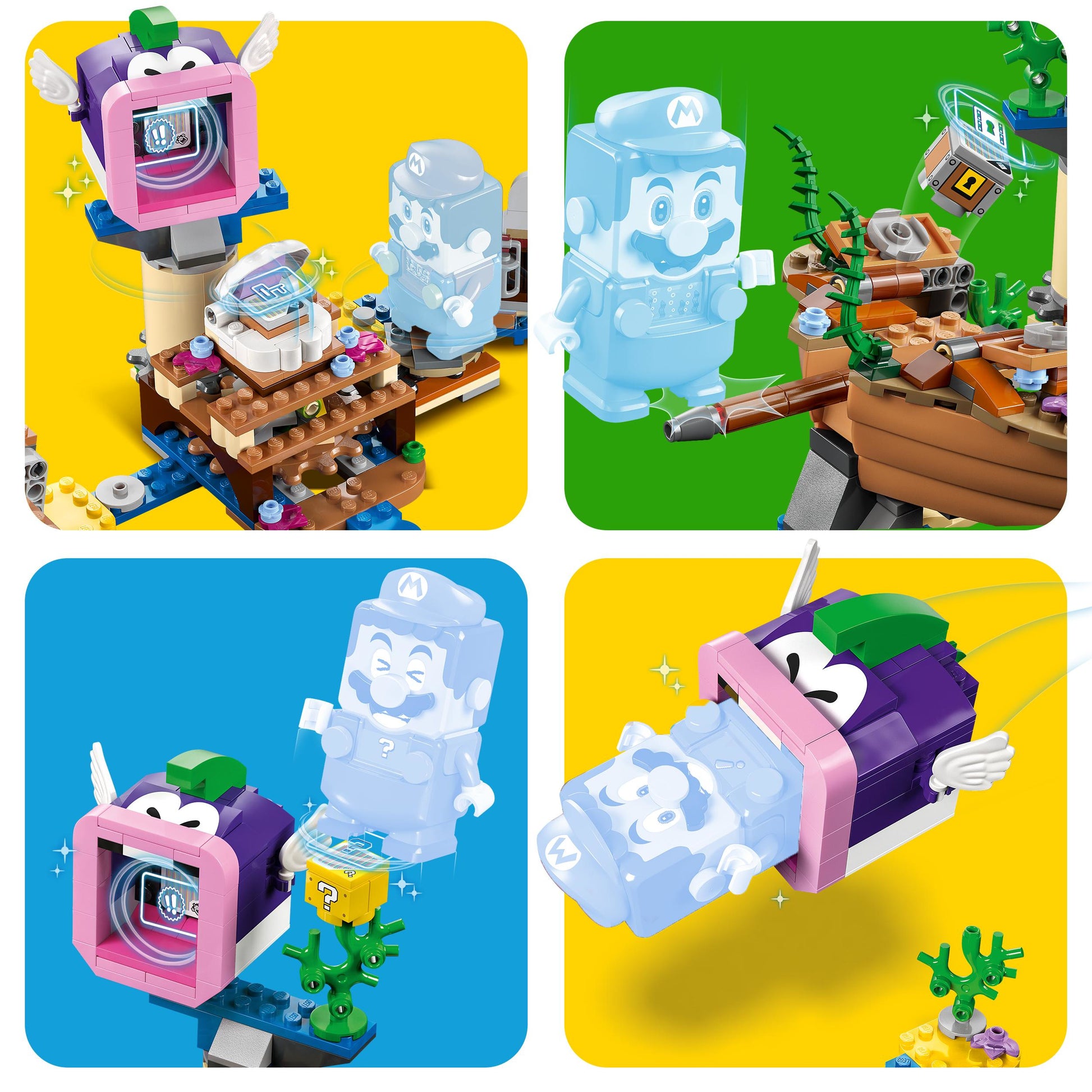 71432 LEGO Super Mario Pack di espansione Il veliero sommerso di Dorrie