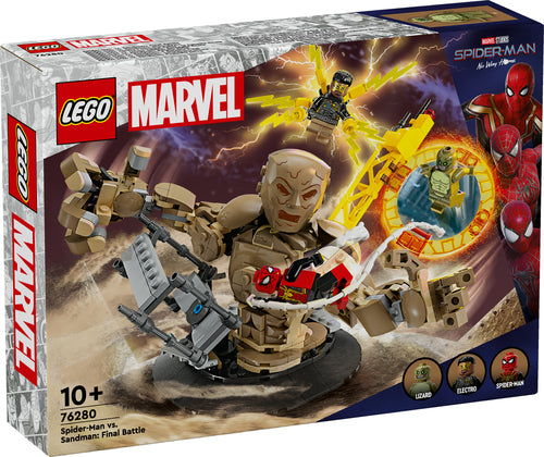76280 LEGO Super Heroes Marvel Spider-Man vs. Uomo sabbia: Battaglia finale
