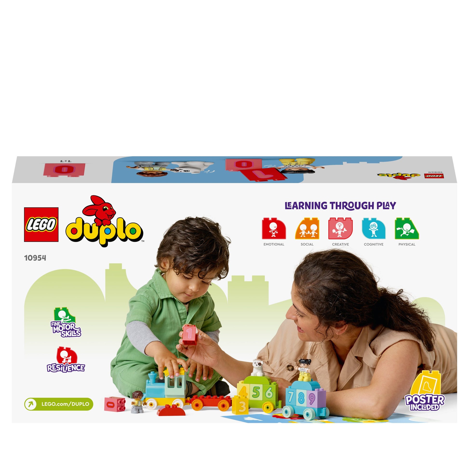 10954 LEGO Duplo - Treno dei numeri - Impariamo a contare