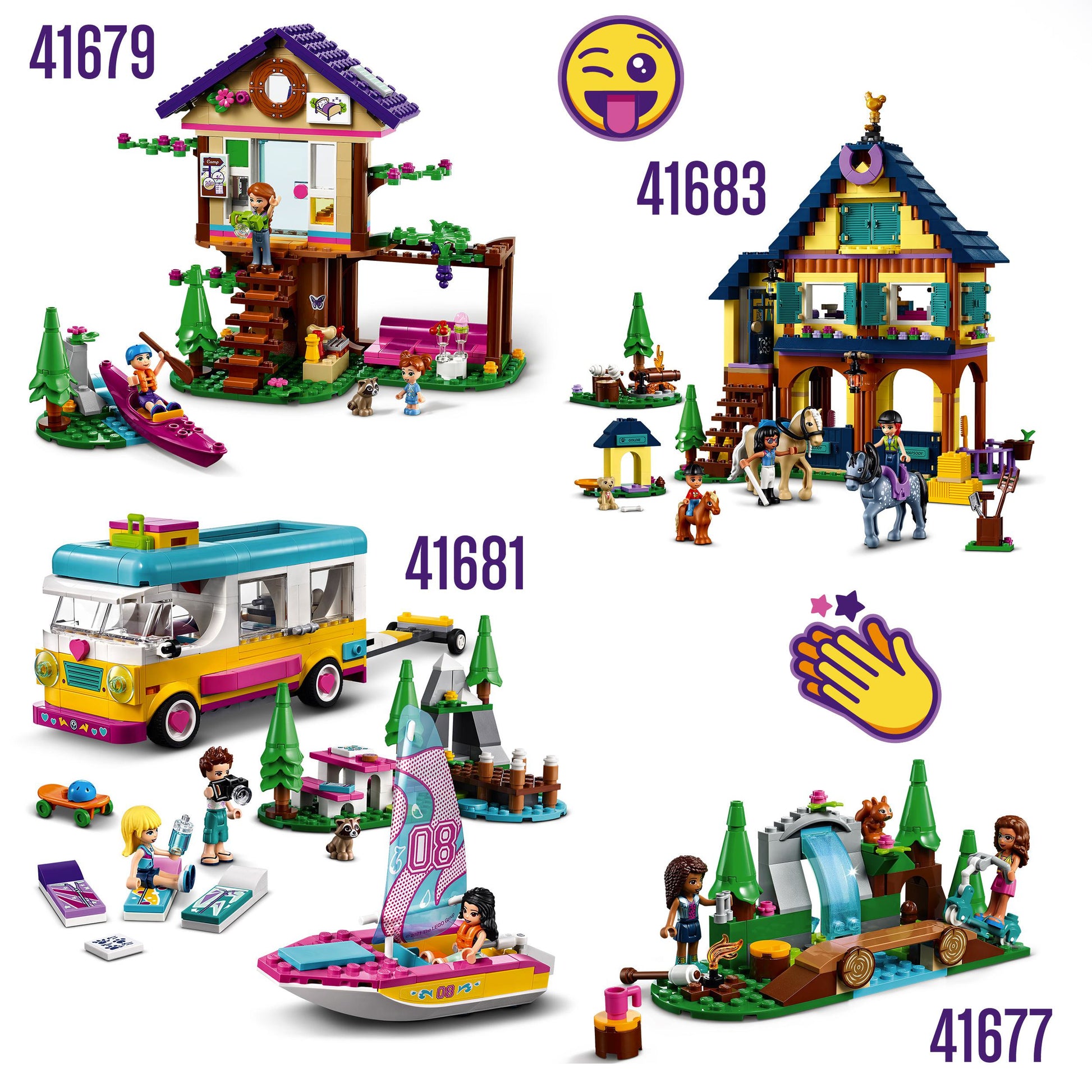 41677 LEGO Friends - La cascata nel bosco