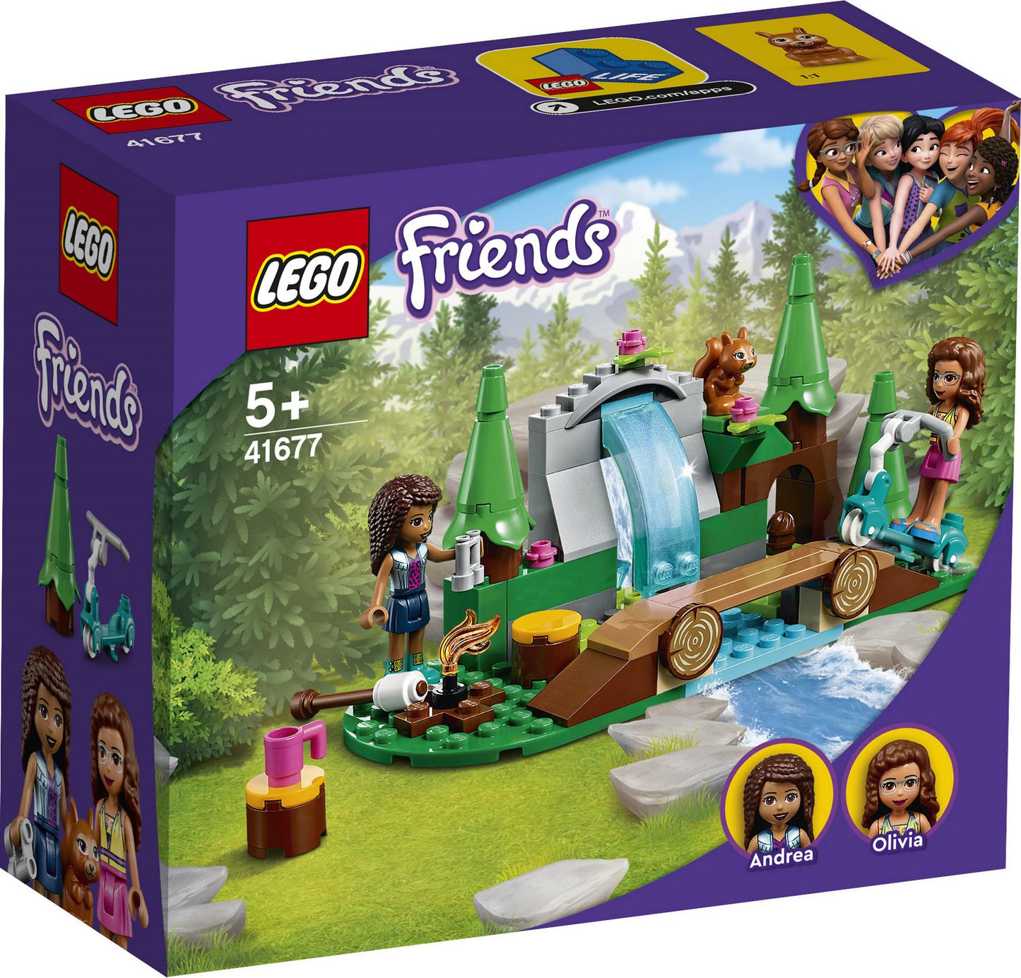 41677 LEGO Friends - La cascata nel bosco