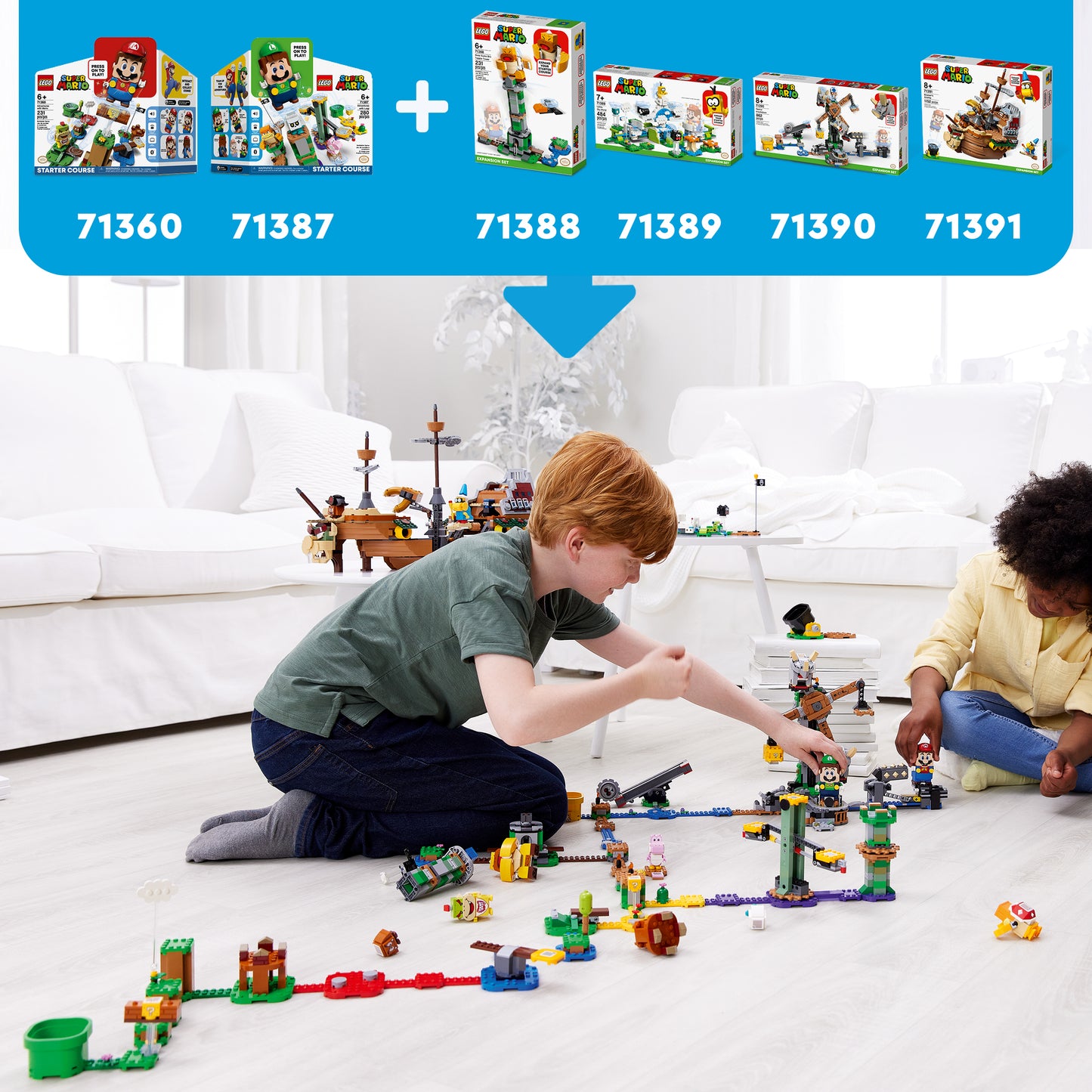 71388 LEGO  Super Mario - TORRE DEL BOSS SUMO BROS - EXPANSION PACK