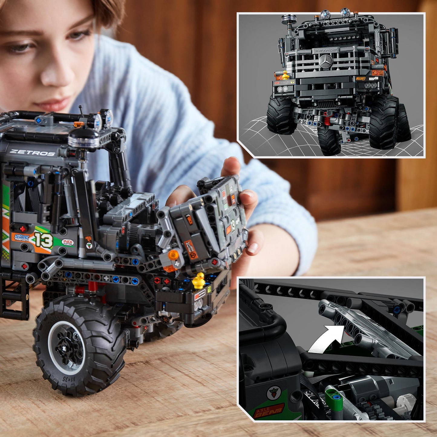 42129 LEGO® Technic - Camion fuoristrada 4x4 Mercedes-Benz Zetros